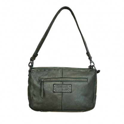 Sac Gianni Conti 4203681 GREEN vue de face avec un fond blanc