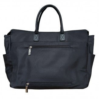 Sac de voyage Mac Alyster FT-608 NOIR vue de face avec un fond blanc