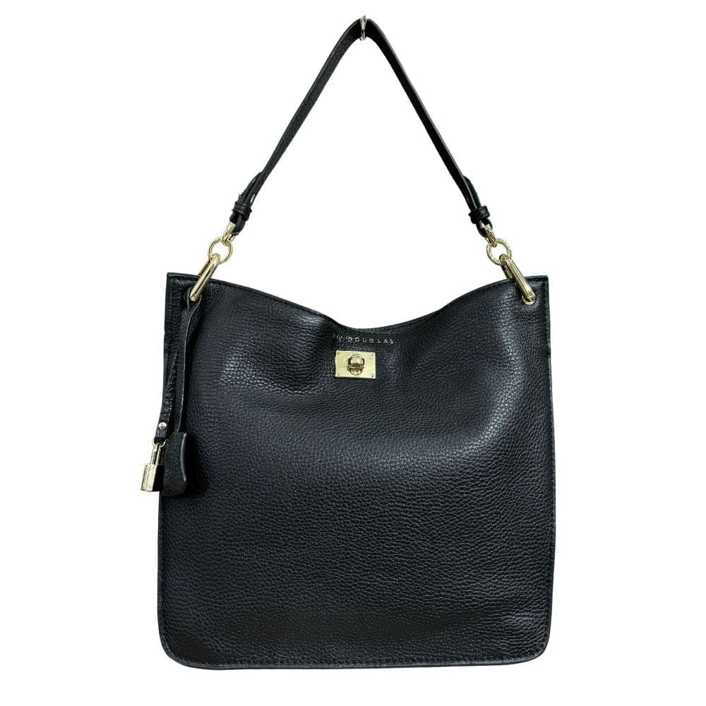 Sac Mac Douglas Kentucky-Romy S de couleur noir vue de face avec un fond blanc