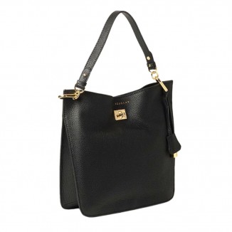 Sac Mac Douglas KENTUCKY-ROMY_XS_VG-01 de couleur noir vue de face avec un fond blanc