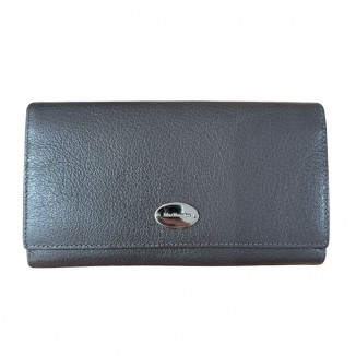 Portefeuille Mac Douglas MCDD GONDOLE BUNI de couleur gris vue de face avec un fond blanc