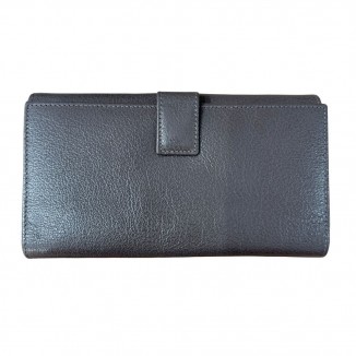Portefeuille Mac Douglas MCDD GONDOLE BUNI de couleur gris vue de face avec un fond blanc
