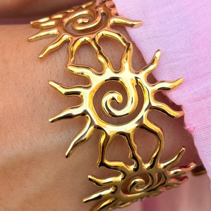 plus zoomé sur le bracelet
