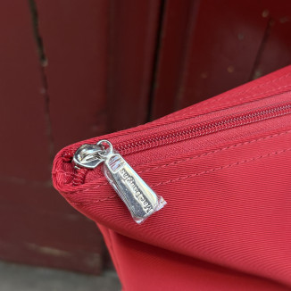 zoom sur la fermeture du sac