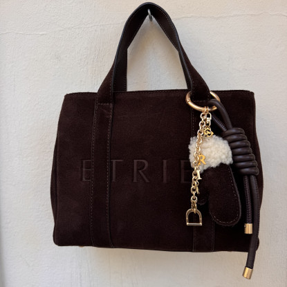sac ETRIER chocolat vu de face