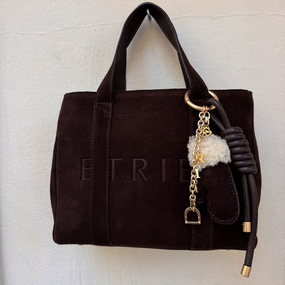sac ETRIER chocolat vu de face