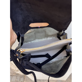 vu de l'intérieur du sac