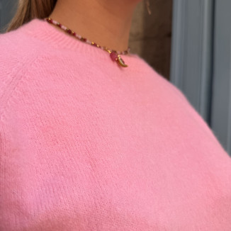 zoom sur le pull