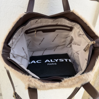 vu de l'intérieur du sac