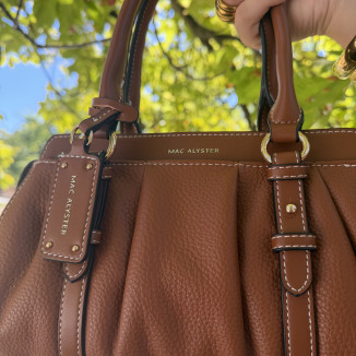 Sac a main Mac Alyster COGNAC