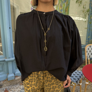 Blouse Marie île de Ré Noir