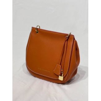 Sac Garance orange vue de coté