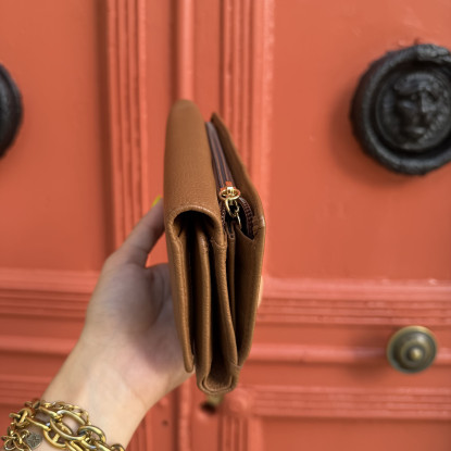 Portefeuille L TRADITION – Camel vue de profil